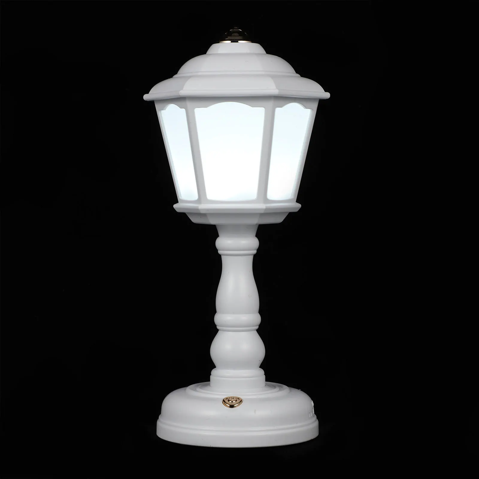 

1 Set Mini Desktop Lamp Usb Rechargeable Dimming Bedside Light For Bedroom Nightstand Retro Style European Home Decor