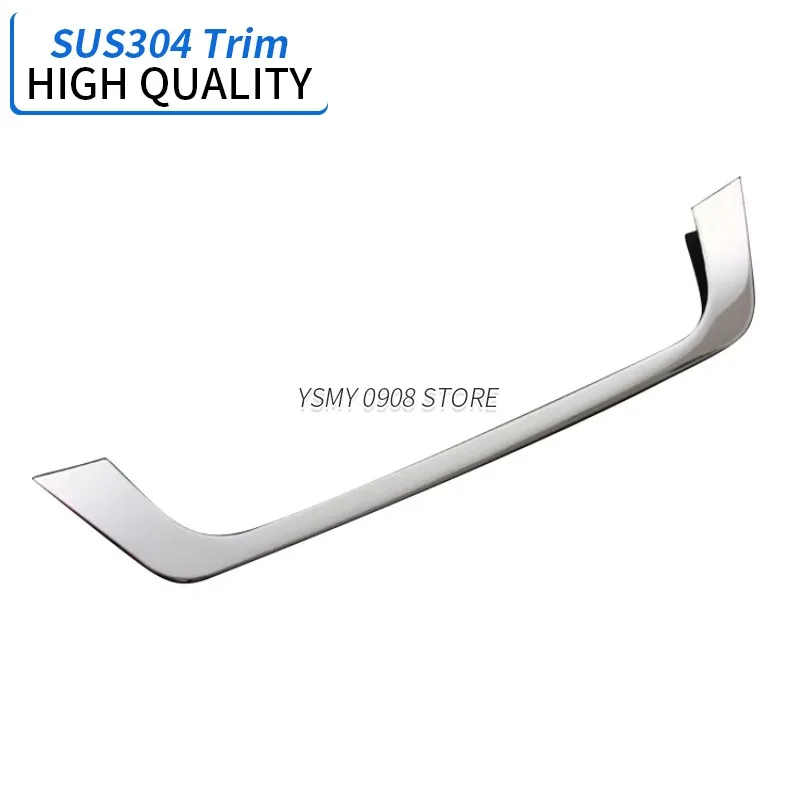 1 PCS Stainless Steel Car Styling External Accessories Car Rear Tail Gate Garnish for Toyota Alphard Vellfire 30 2015