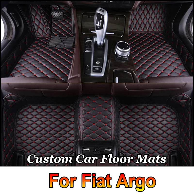 

Автомобильные коврики для Fiat Argo 2018-2021-2024, авто, дропшиппинг, центр, аксессуары для интерьера, кожаные ковры, подушечки для ног