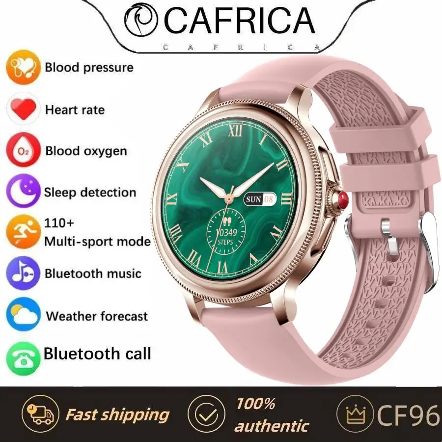 

CAFRICA CF96 Smart Watch Women Lovely Fitness Tracker Bracelet BT Calling Sport Blood Perssure Monitor Ladies Girl Smartwatch