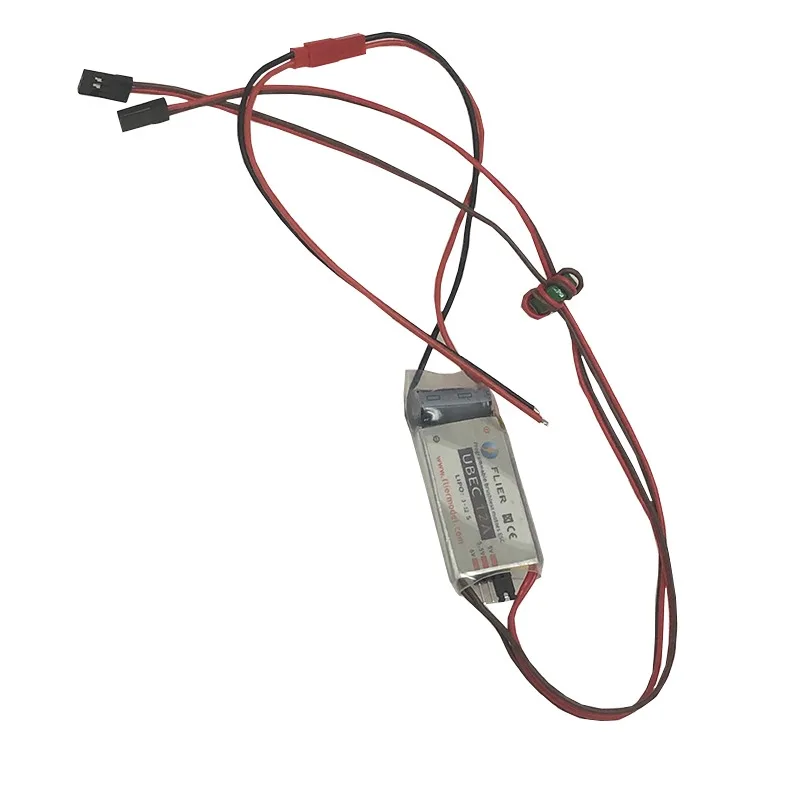 Modul BEC (UBEC) Eksternal FATJAY FLIER 12A – Input Tegangan Tinggi 12-14S (48-60V), Output 5V