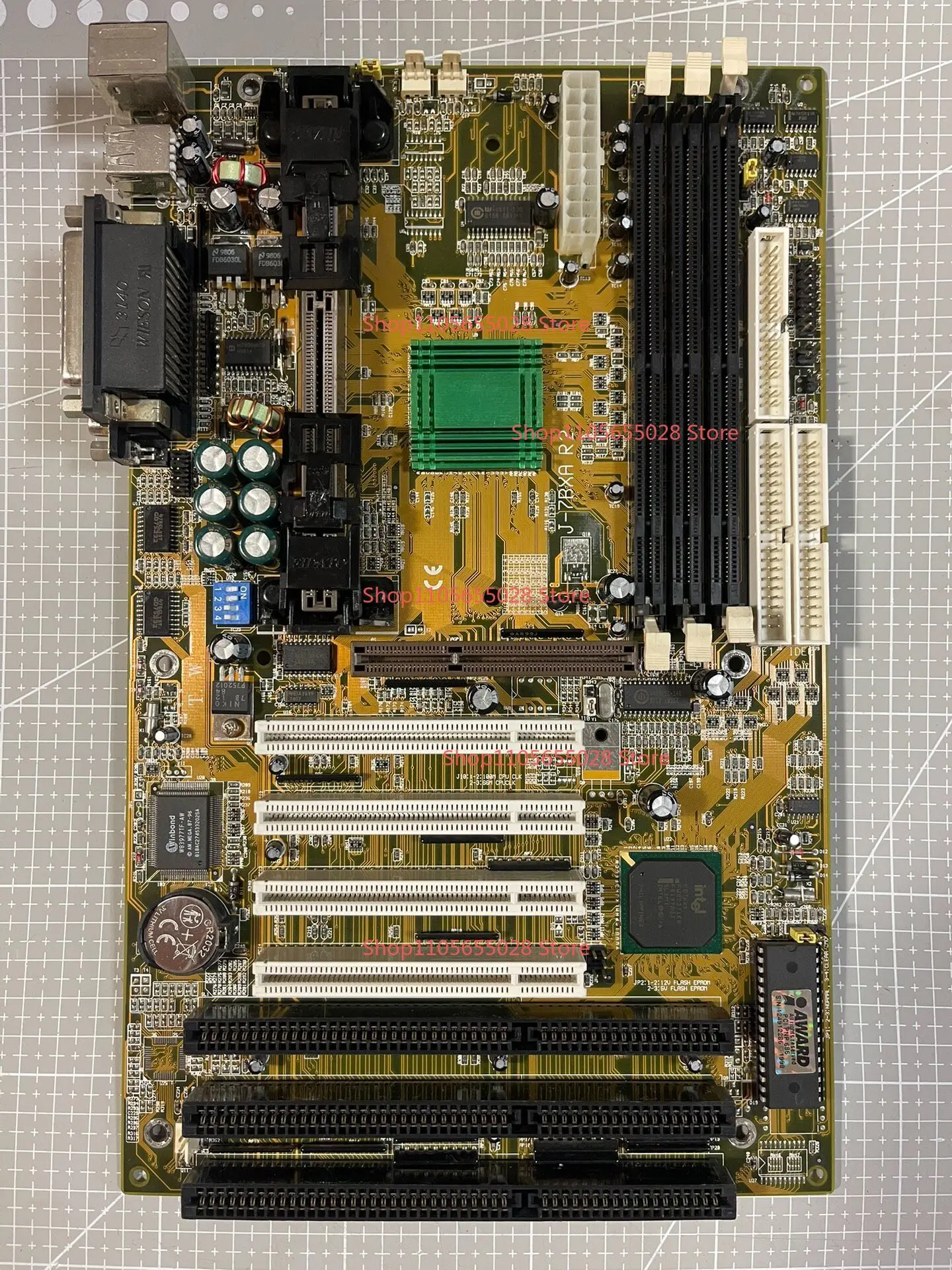 For Jetway J-7BXA Antique Computer Main Board BX Main Board Intel 440BX Chipset