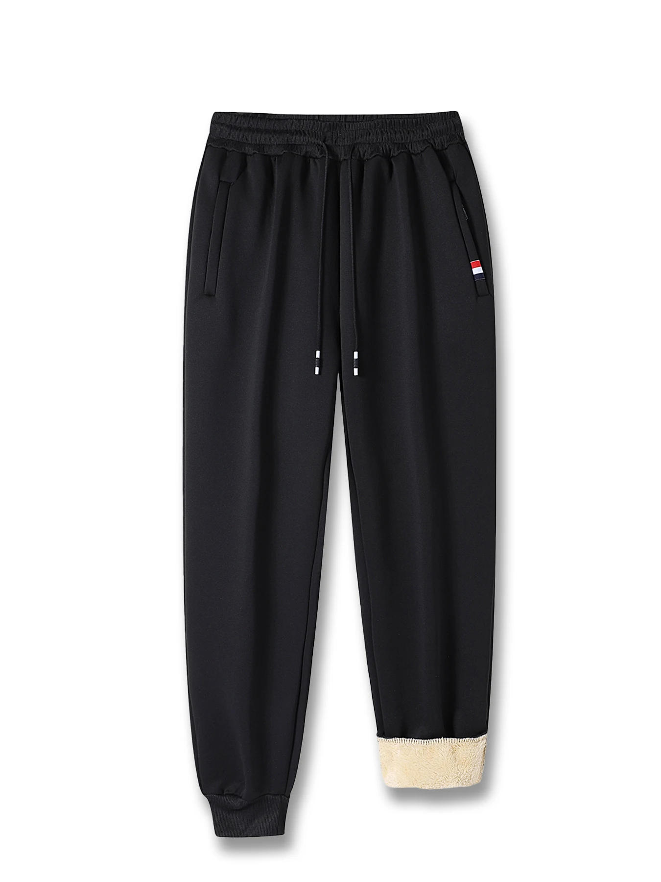 Pantaloni sportivi in pile addensato autunno inverno uomo donna pantaloni casual larghi con coulisse pantaloni sportivi all'aria aperta caldi pantaloni da jogging