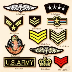 EMBLEM Embroidered Patch for Clothing Iron on Sew Applique Cute Patch Fabric Clothes Shoes Bags DIY Decoration Patches