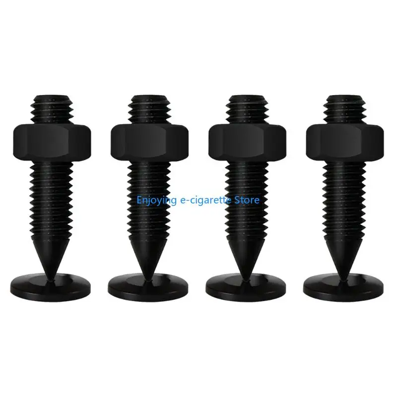 Metall Lautsprecher Vibration Isolation Spikes Vibration Dämpfer AntiSlip Füße Pad Y4QF – Detail 3