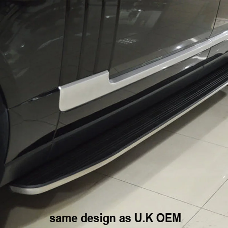 لوحات الجري شريط الخطوات الجانبية لسيارة لاند روفر رينج روفر فوغ 2005-2012 أو 2013-2022، الموديل الأصلي، مورد الجودة ISO9001 #2