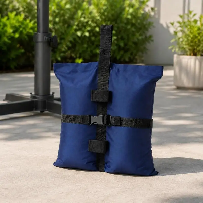 E8BD Tent Sand Bags with Flat Empty Storage for Outdoor Market Shelter Legs