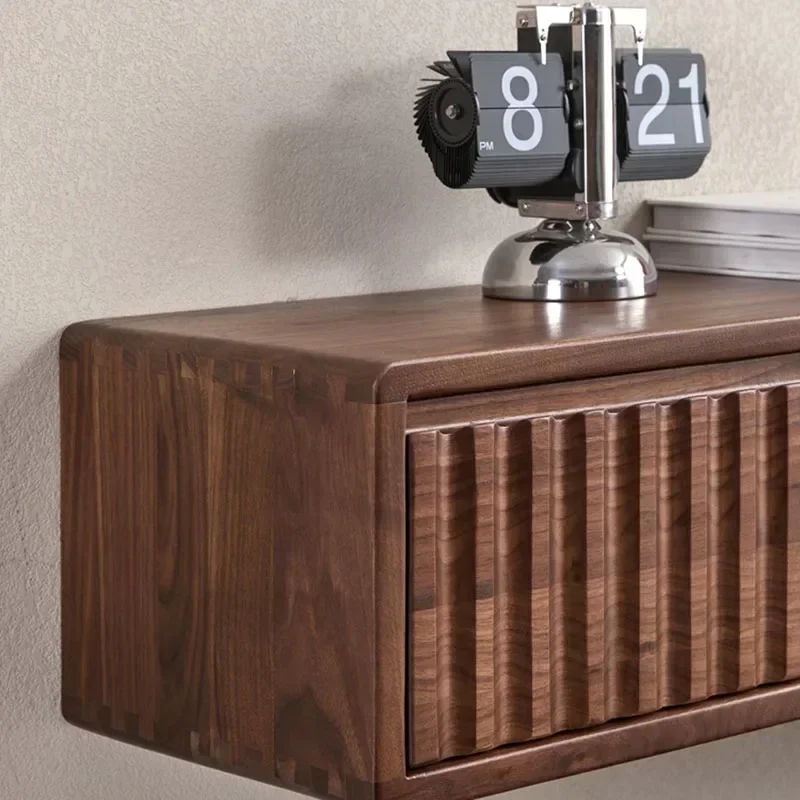 حامل تلفاز فاخر كبير عائم في منتصف القرن طاولة وحدة تحكم خشبية حديثة حامل عرض تلفزيوني أثاث منزلي Casa Arredo #4