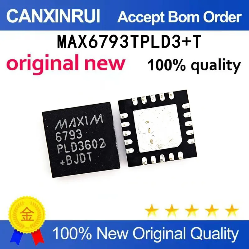 

（5-100 pieces）New stock MAX6793TPLD3+T MAX6793 6793 QFN20