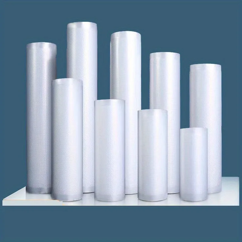 3m/roll vacuum seal bags - durable, BPA-free, tear-resistant, easy-cut. Ideal for sous vide, meal prep, beef storage kitchen