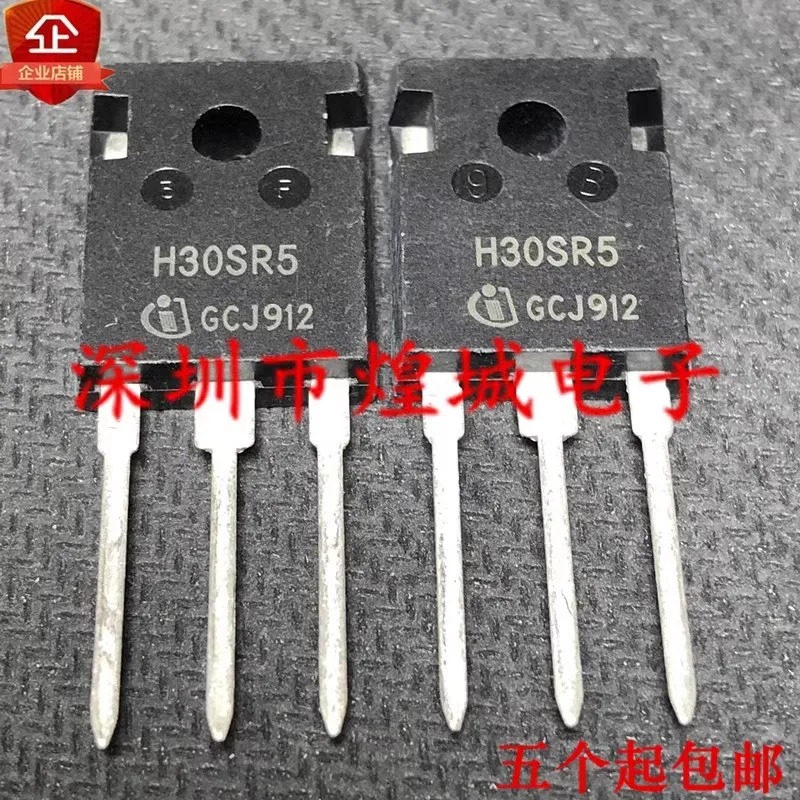 5PCS H30SR5 IHW30N160R5 TO-247 1600V  30A  Brand new in stock, can be purchased directly from Shenzhen Huangcheng Electronics