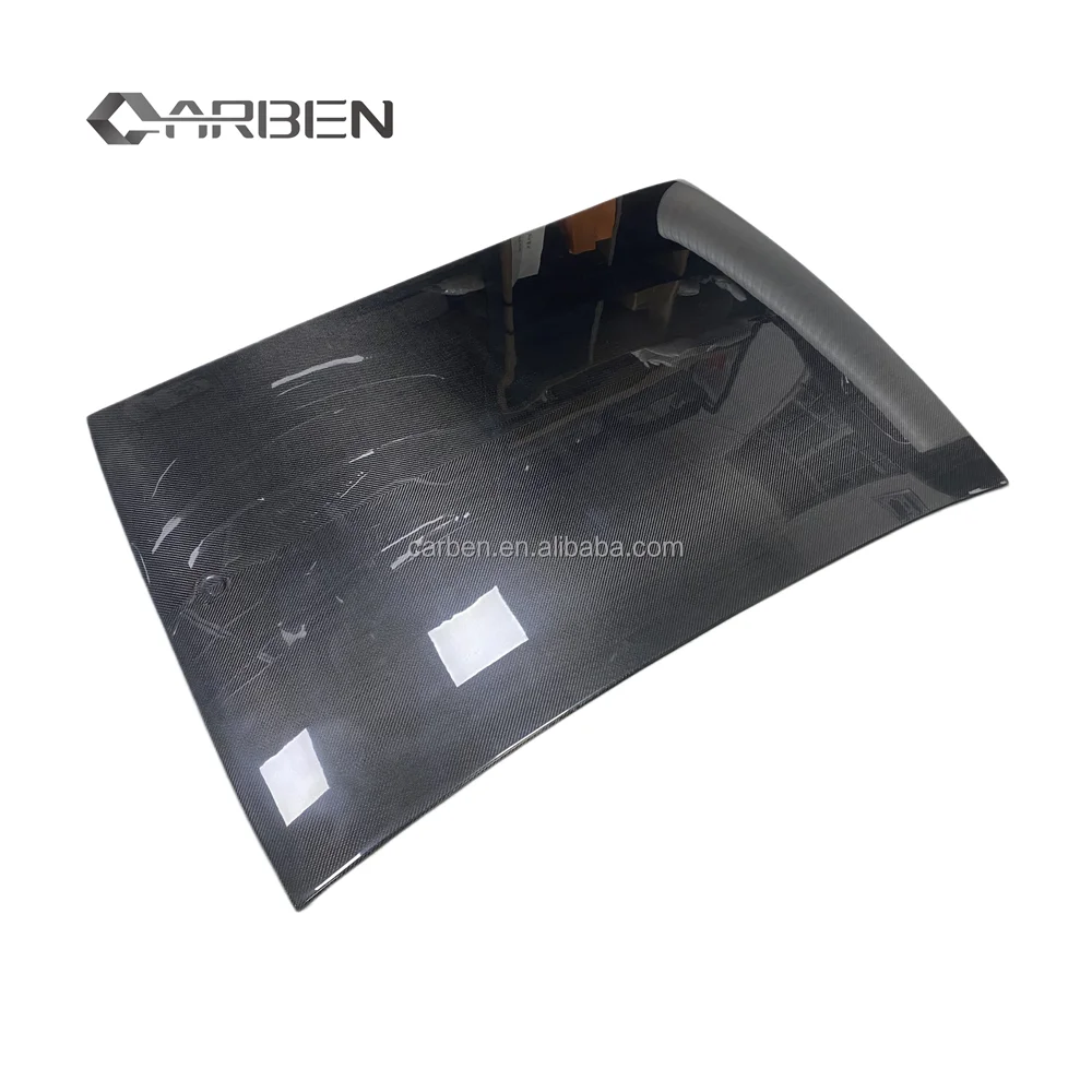 

New Dry Carbon Fiber Automotive Roof Cover Panel for Giulia (Carbon Black)-Retrofit/Upgrade