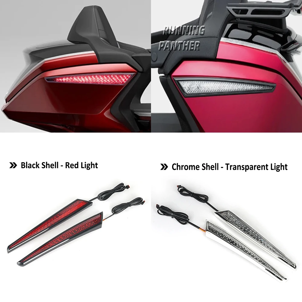 

Motorcycle Top Spar Box Trunk Side Light Decorative LED Light Lamp For Honda Goldwing Gold Wing GL1800 Tour DCT Airbag 2021-2023