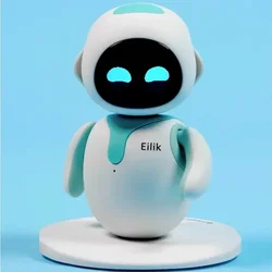 Eilik Smart Robot Pet Toy AI Emotional Intelligent Companion Pets Robot Touch Intractive Desktop Toys Children Adult Fun Gifts