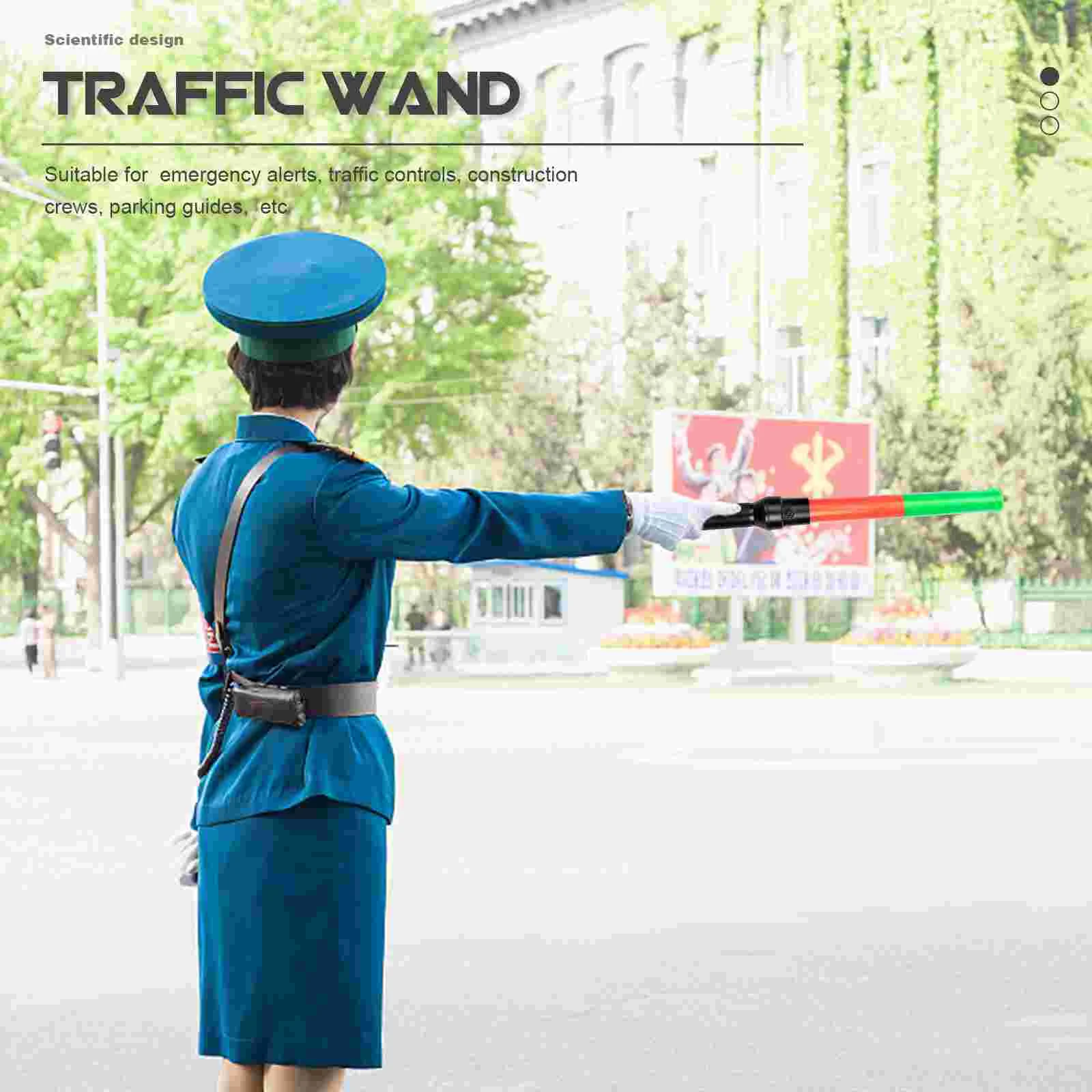 Bright Traffic Glow Sticks Luz reutilizable al aire libre recargable