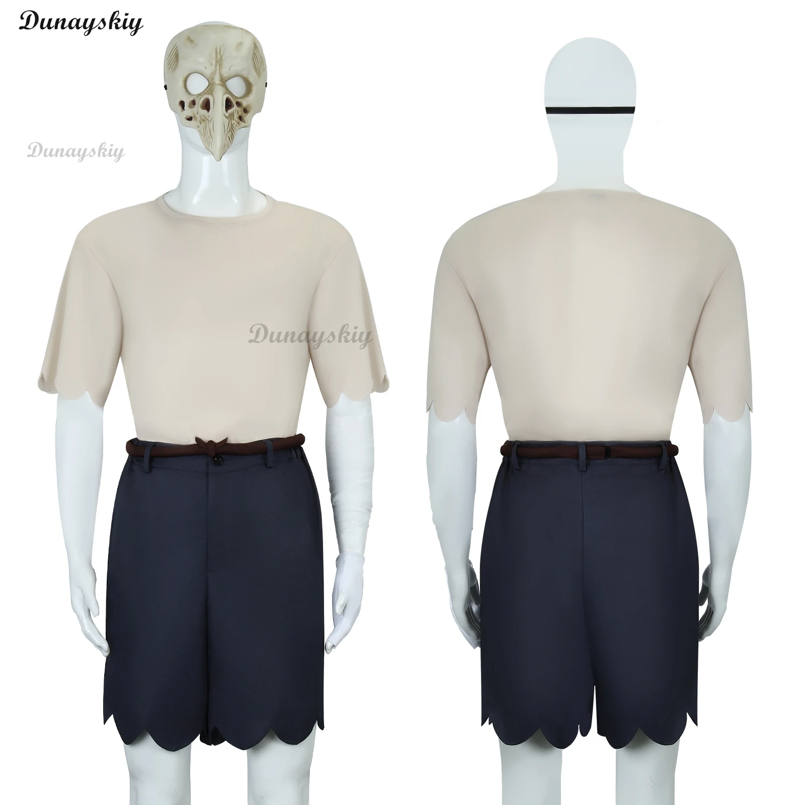 Disfraz de Cosplay para hombres, conjunto completo de traje de Carnaval de Halloween, juego de las pequeñas pesadilla, 3 bajas