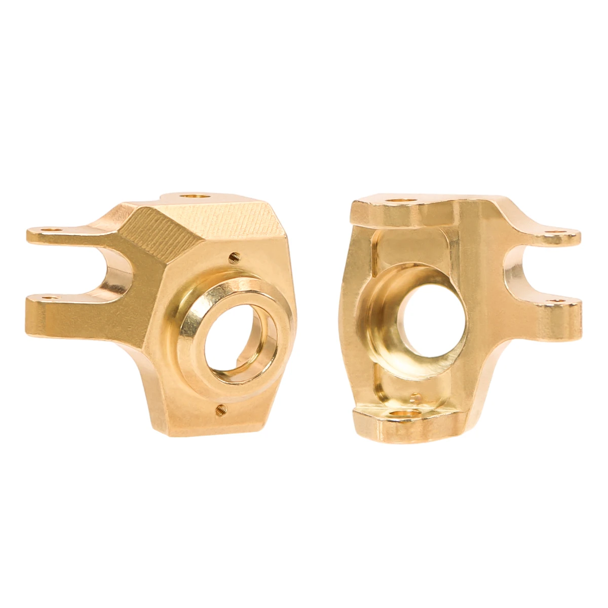 AR44 Axle Brass Differential Cover Steering Knuckles C-Hub Link Mounts Counterweight For 1/10 AXIAL SCX10 II 90046 Upgrade Parts