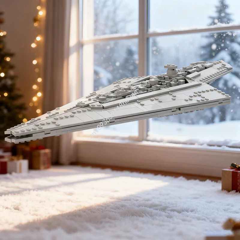 

927pcs MOC Midi Scale Executor Class Star Battle Model Christmas Gift Building Blocks Architecture Idea Brick Kids Toys Birthday