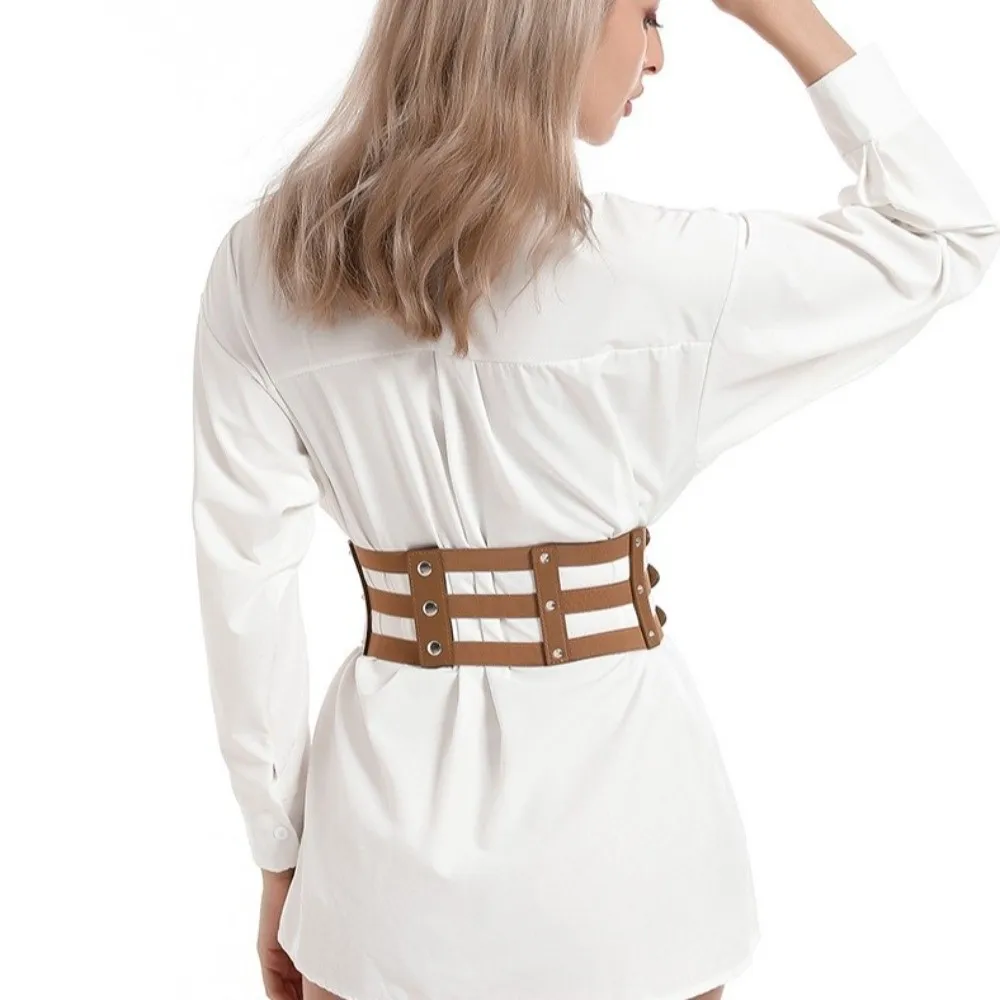 cinto-de-cintura-feminino-estilo-punk-com-fivela-de-tres-fileiras-largo-versatil-e-elastico-ajuste-fino