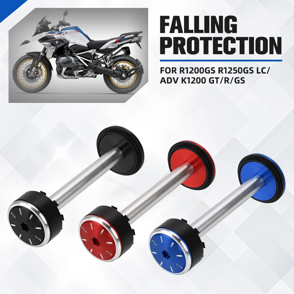 

Motorcycle For BMW R1200GS R1250GS LC/ADV K1200 GT/R/GS K1300GT Rear Falling Protection Guard Wheel Protector RnineT 2014-2018