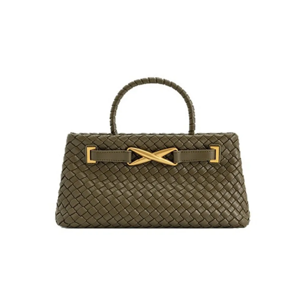 

JW Pei Woven Handbag Women Bags Fashion Versatile 2025 Spring New High-end Sacs à Main Purses Top Handle Bags Torebki Damskie