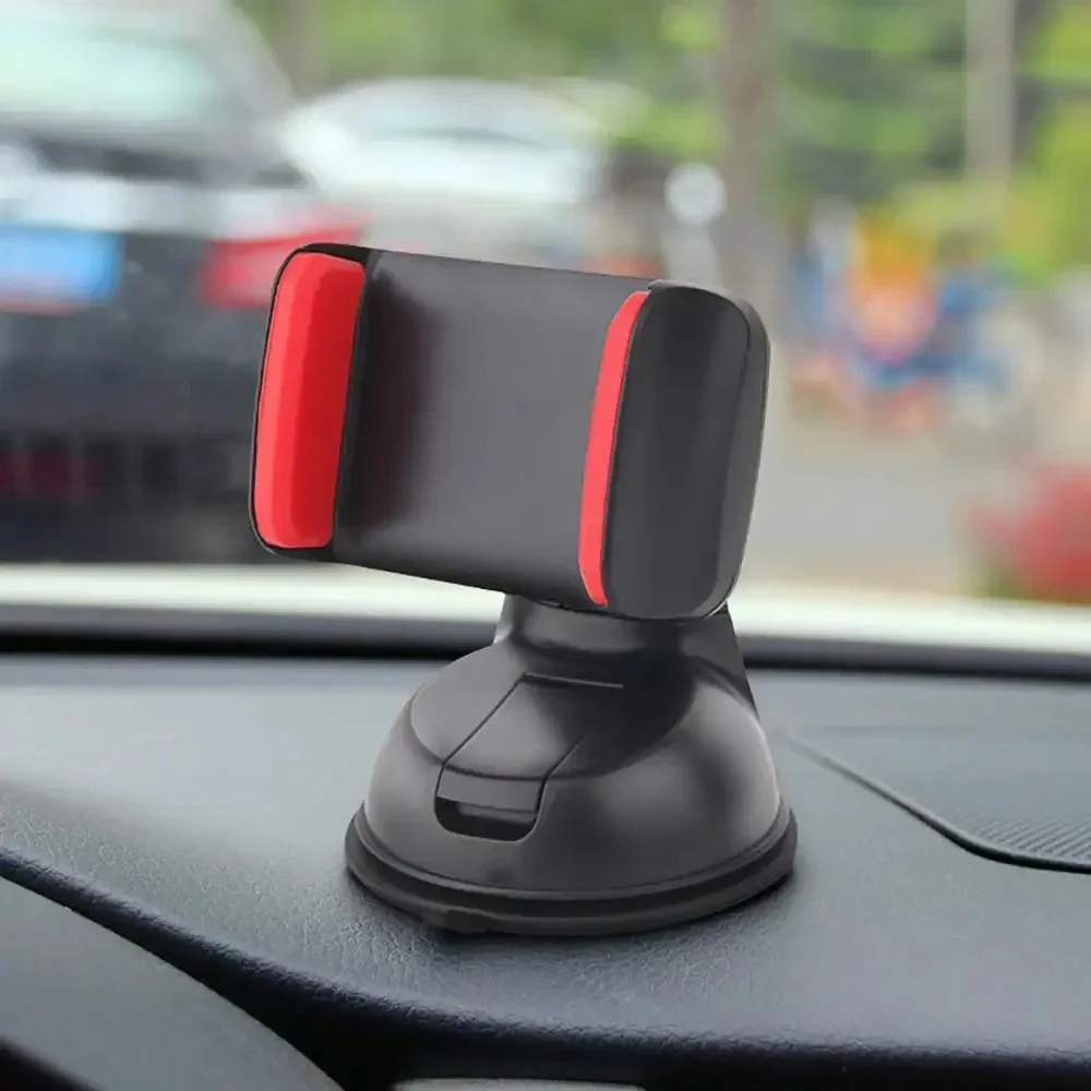 

Multi Angle Adjustable Car Phone Holder Windshield Suction Cup Mount for All Smartphones