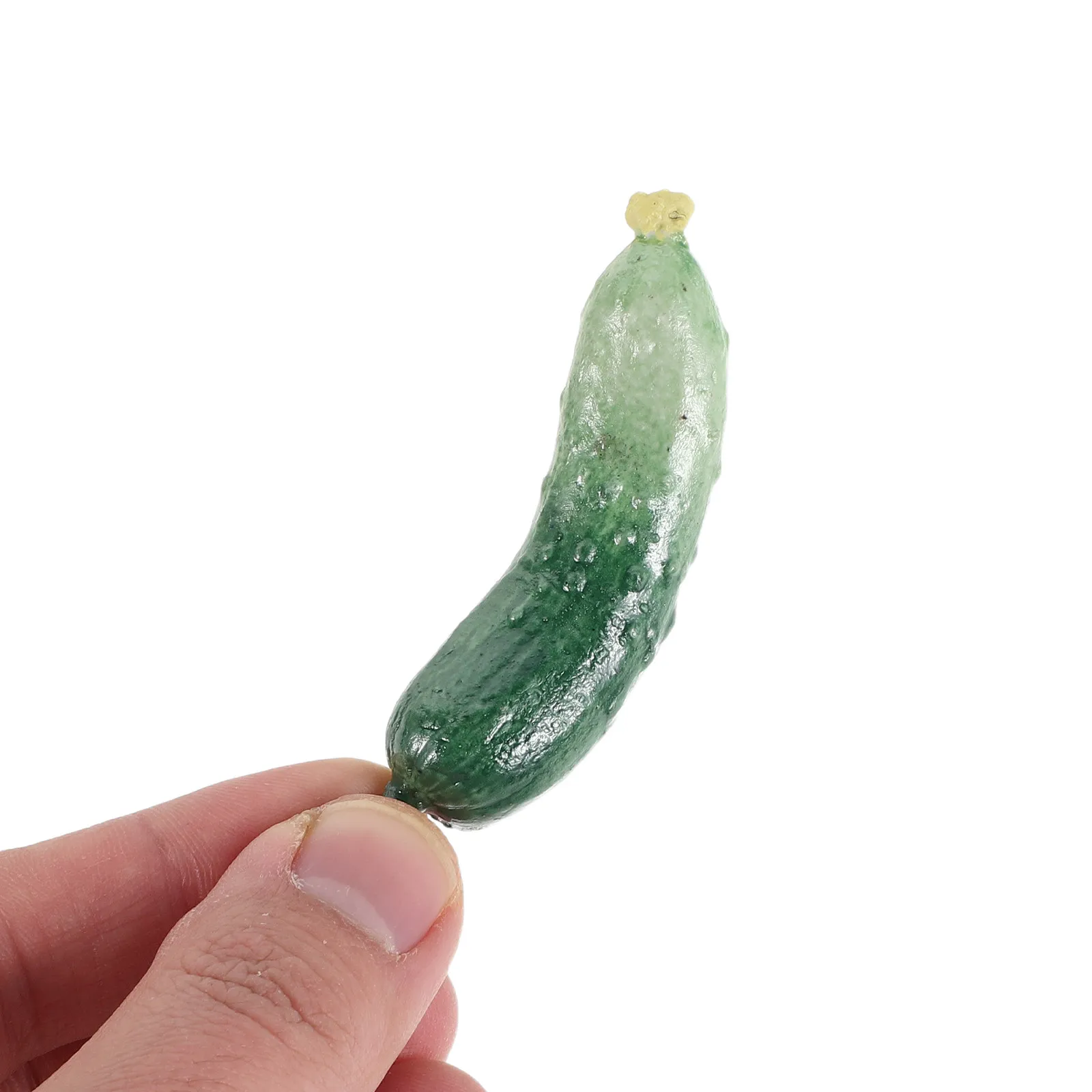 Mini Artificial Green Cucumbers Simulation Purple Sands Fake Vegetables Kitchen Decoration Photo Shoot Props Home Display