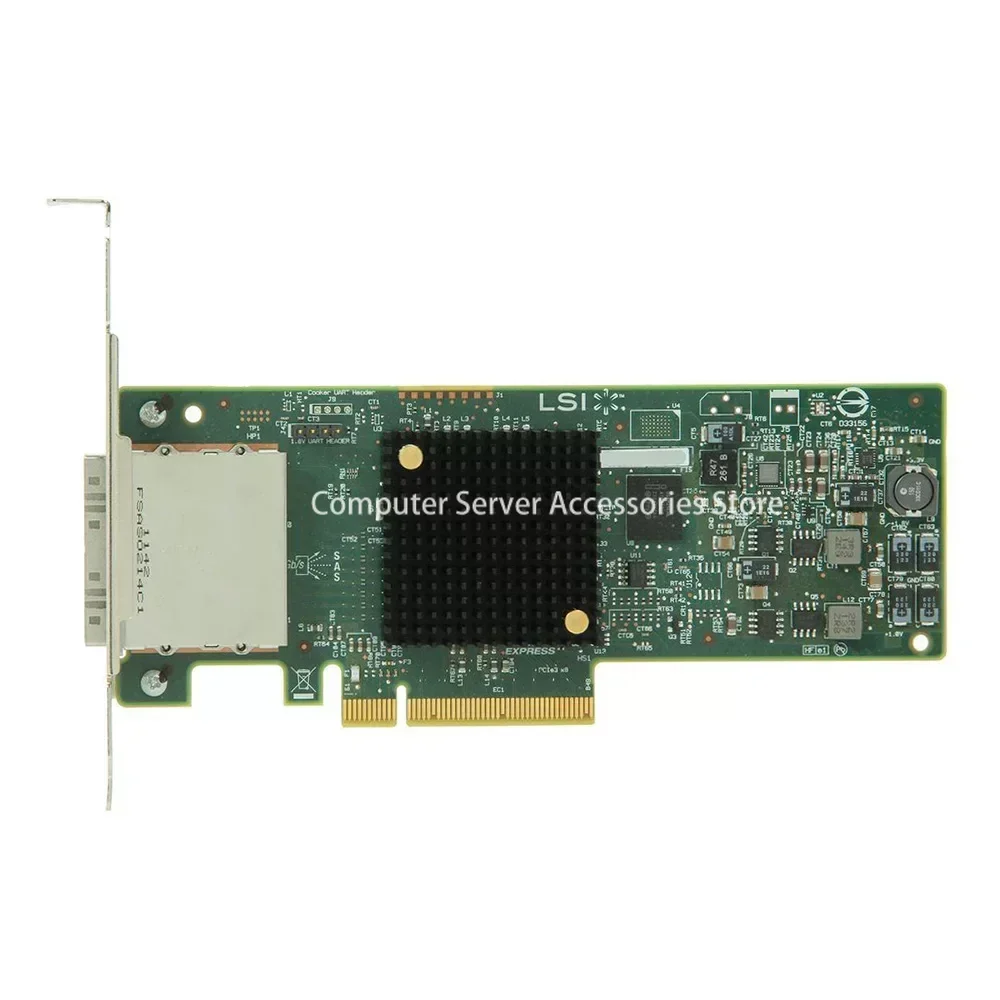 

LSI SAS 9207-8e 6Gb 660087-001 638836-001 650931-B21 SAS2308 PCI-E 3.0 Smart Array Card IT Mode for Adapter RAID Control Card