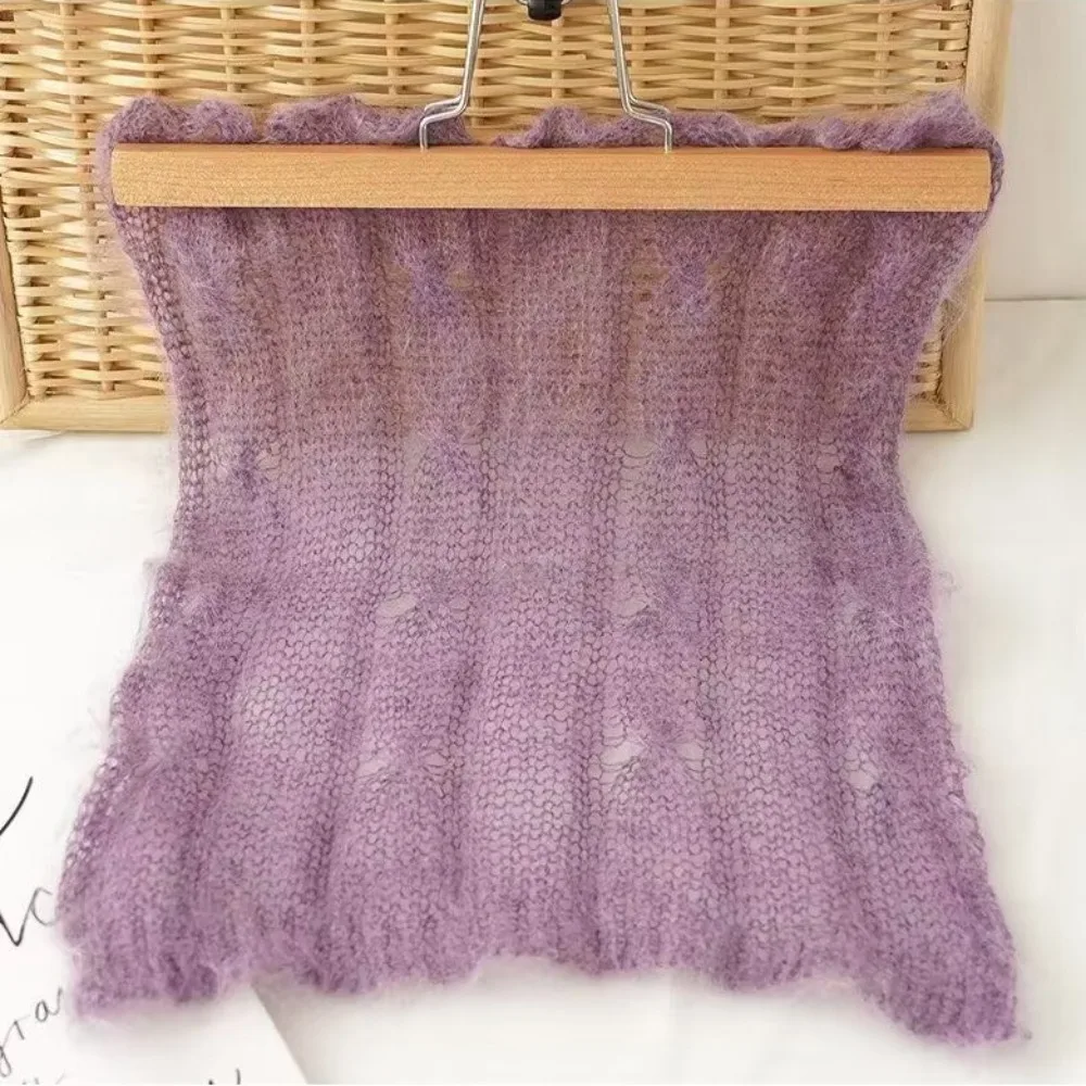 20 جرام/140 متر غزل الموهير دافئ متعدد الألوان الطفل الصوف خيوط كروشيه لتقوم بها بنفسك المواد الجلد ودية لينة رقيقة غزل الصوف للسترة #5