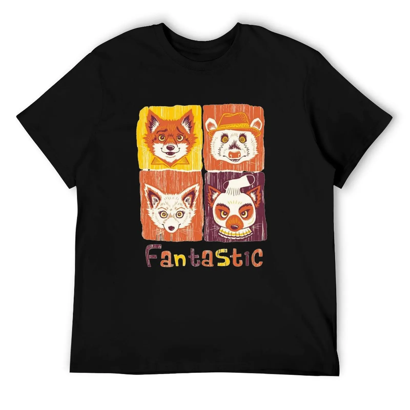 

fantastic mr fox classic T-Shirt man t shirt cotton high quality anime tshirt T-Shirt