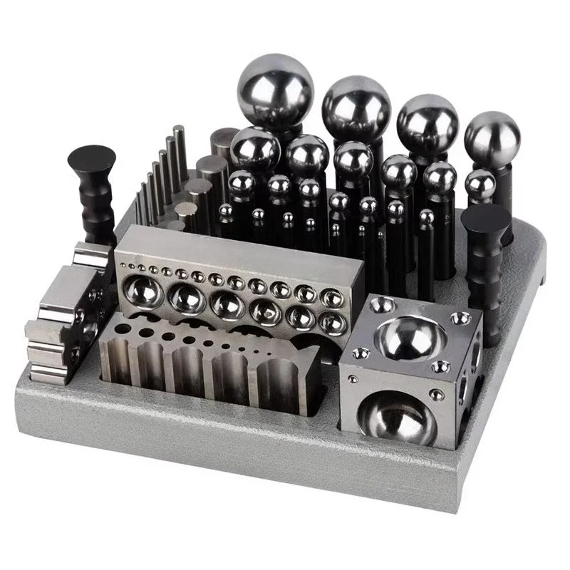 

Deluxe Edition Professional Master, Nest Bead Punch Set Forming Tool