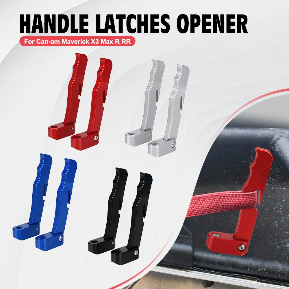 

2017 2018 2019 2020 2021 2022 2023 2024 Maverick X3 Door Handle Latches Opener Handle Kit for Can-am Maverick X3 Max R RR 900 HO
