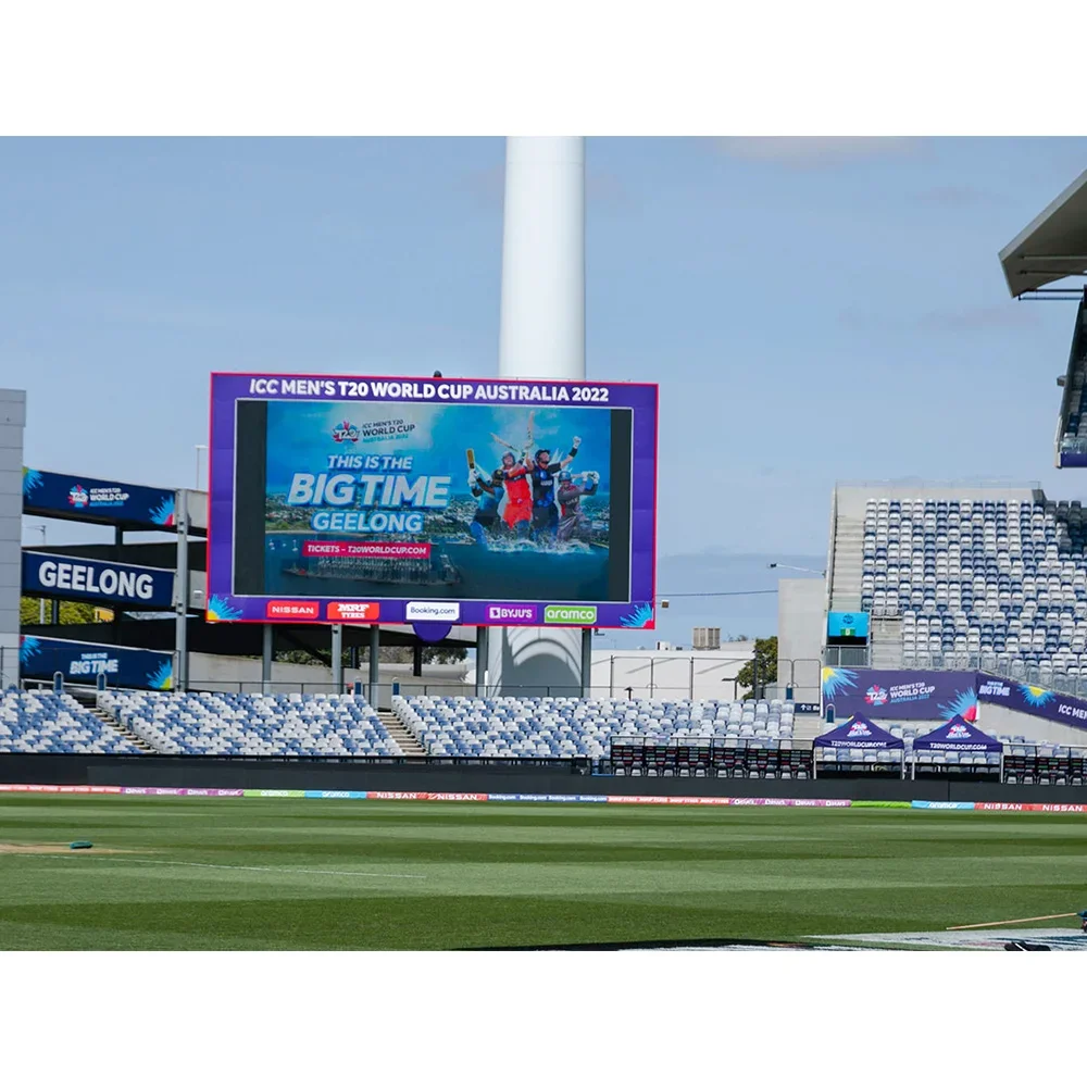 P10 Double Sided IP66 Waterproof Aluminum Outdoor LED Display Screen Full Color LED Billboard Banner for Long-term Outdoor Adver