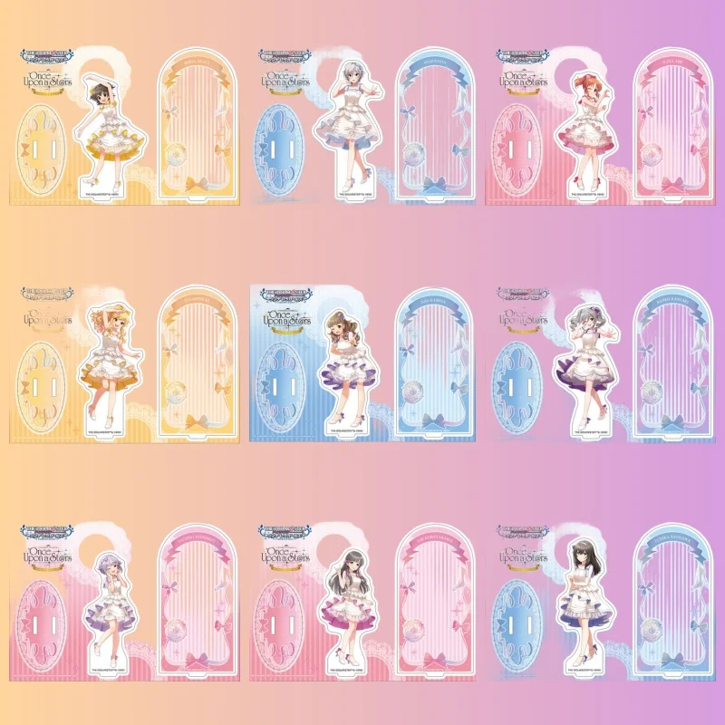 THE iDOLM@STER CINDERELLA GIRLS ANIME Acrylic Figure Stand Model Cosplay Toy Birthday Gift Ornament keychain