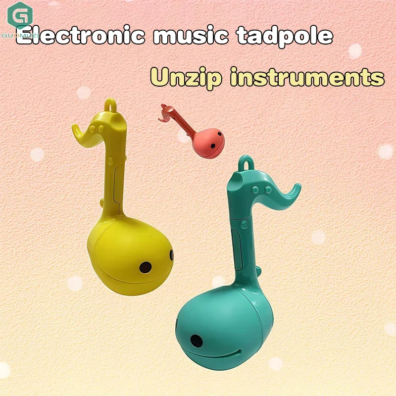 Otamatone Mini Electronic Music Creative Sound-producing Musical Toys Soothing Relaxing Musical Instruments Cute Musical Notes