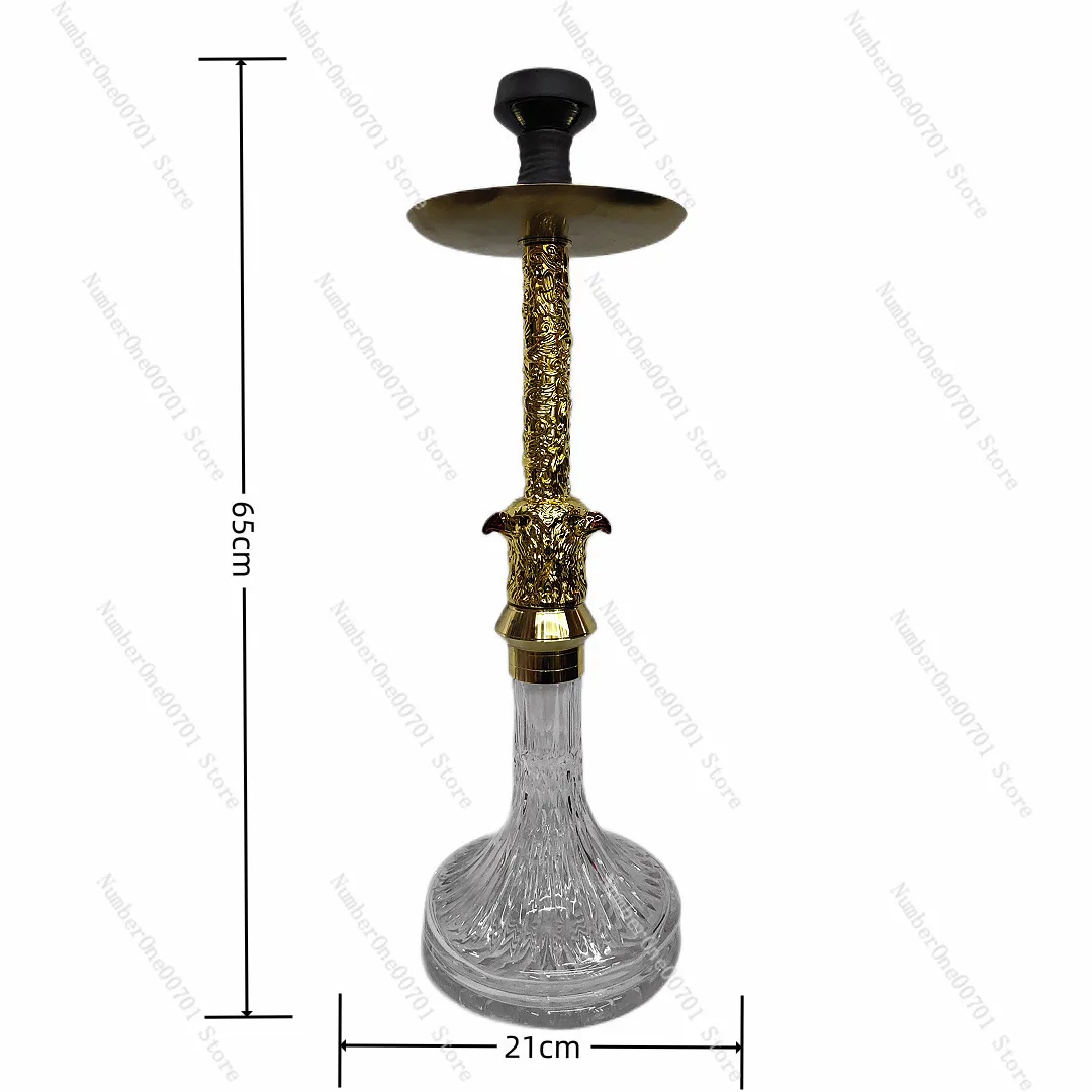 

Arabian Hookah Eagle Double-Sided Eagle Head Hookah Craft Resin