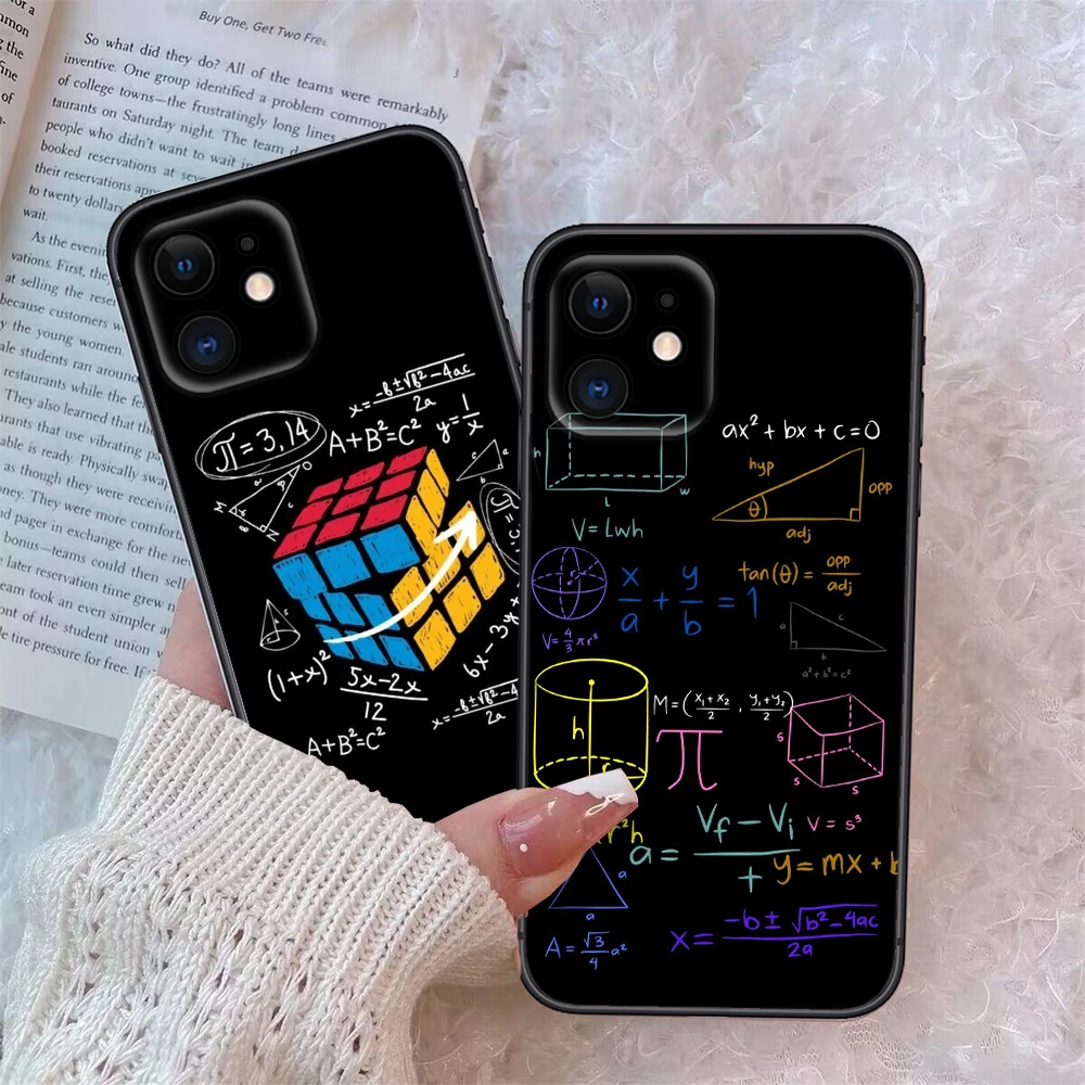 E = MC² Energy Equals Soft Silicone Case for iPhone 16 15 14 Plus 13 12 11 X XS XR Pro Max SE