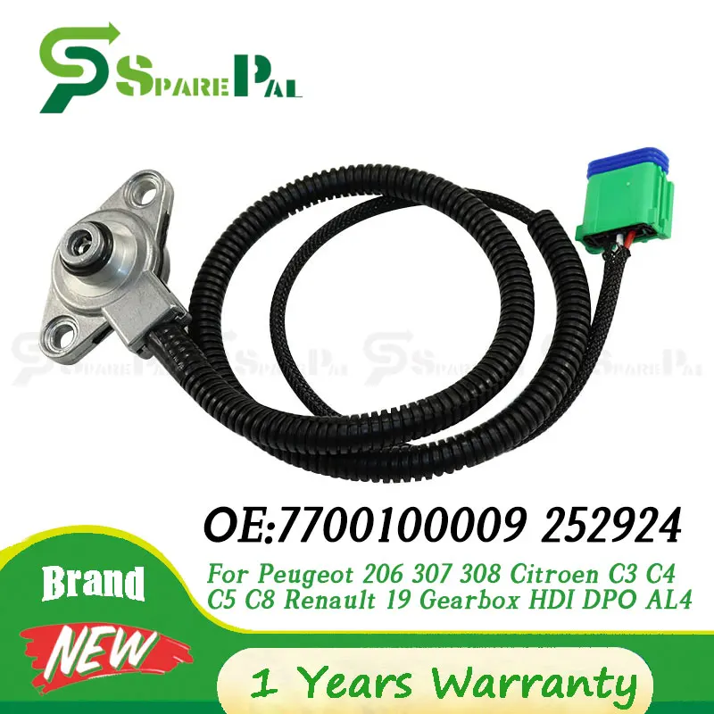 

Датчик давления трансмиссии нового образца 7700100009 252924 для Peugeot 206 307 308, Citroen C3 C4 C5 C8, Renault 19, коробка передач AL4