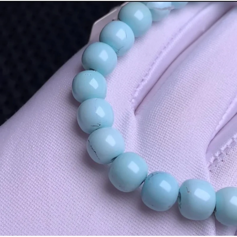 Raw ore turquoise old wholesale bracelet high porcelain jelly material skin delicate smooth good quality