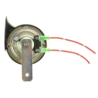 Universal Black Electric Snail Horn Air Horn Raging Sound 2pcs 300DB 12V For Car Motorcycle Truck for auto siren Car Accessories