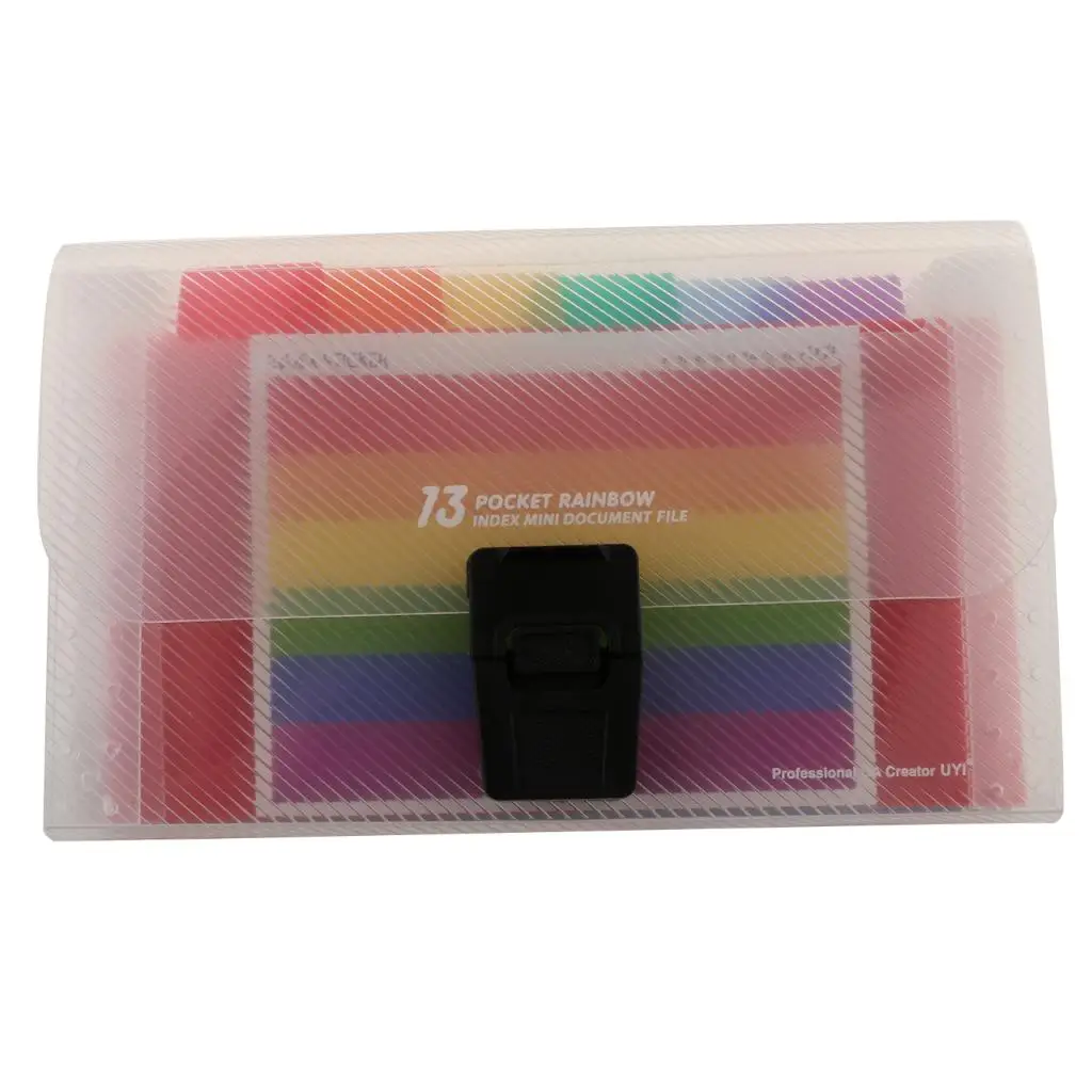 Akkordeonsortierer für den Schreibtisch, Dokumentenhalter mit 13 Fächern, Schreibtisch-Organizer