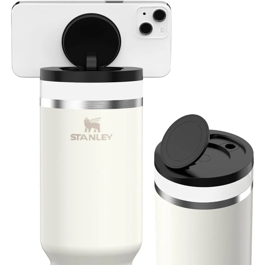 

for Cup Phone Holder with Magnetic Phone Holder Quencher H2.0 FlowState 40 OZ Tumbler Lids for Cup Accessory for Gym Office H