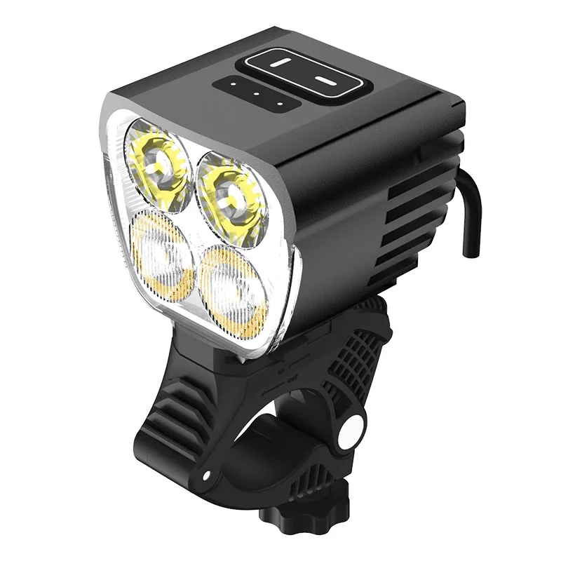 2024 New E-Bike Light 6-12V Electric Bicycle Lamp Top Waterproof 4000 Lumen LED Aluminum Outdoor Bicycle Mountain Bike light