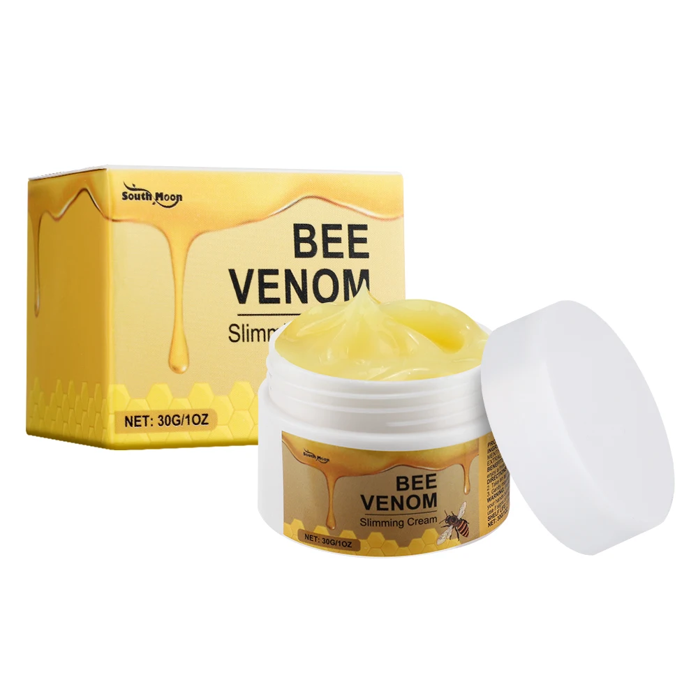 Bee Venom Massage Cream Body Slimming Fat Burner Weight Loss Products Anti Cellulite Beauty Abdominal Women Anti Cellulite