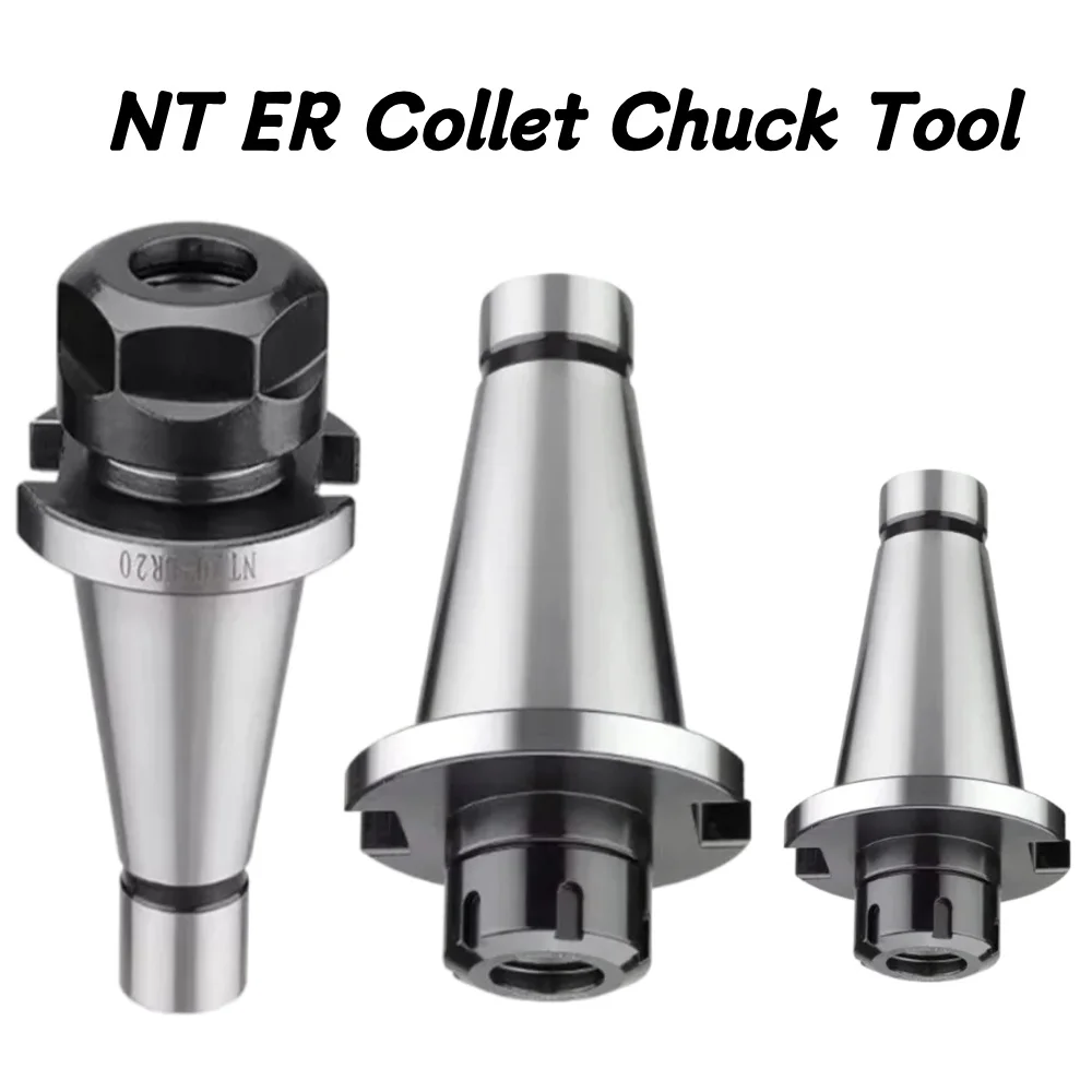 Brand New NT40 NT30 ER11 ER16 ER20 ER25 ER32 ER40 Collet Chuck Tool Holder For CNC Face Milling Machine NT ER Stable Milling