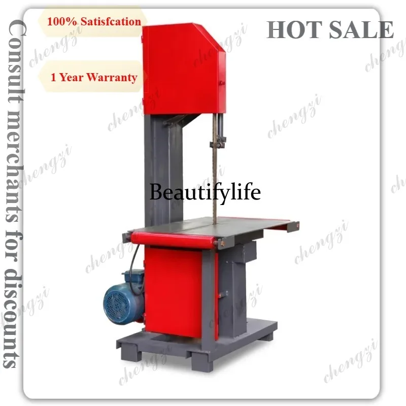 

81 Garden Power Tools Woodworking band saw machine multi-function electric cutting curve small log cutting saw log board sliding