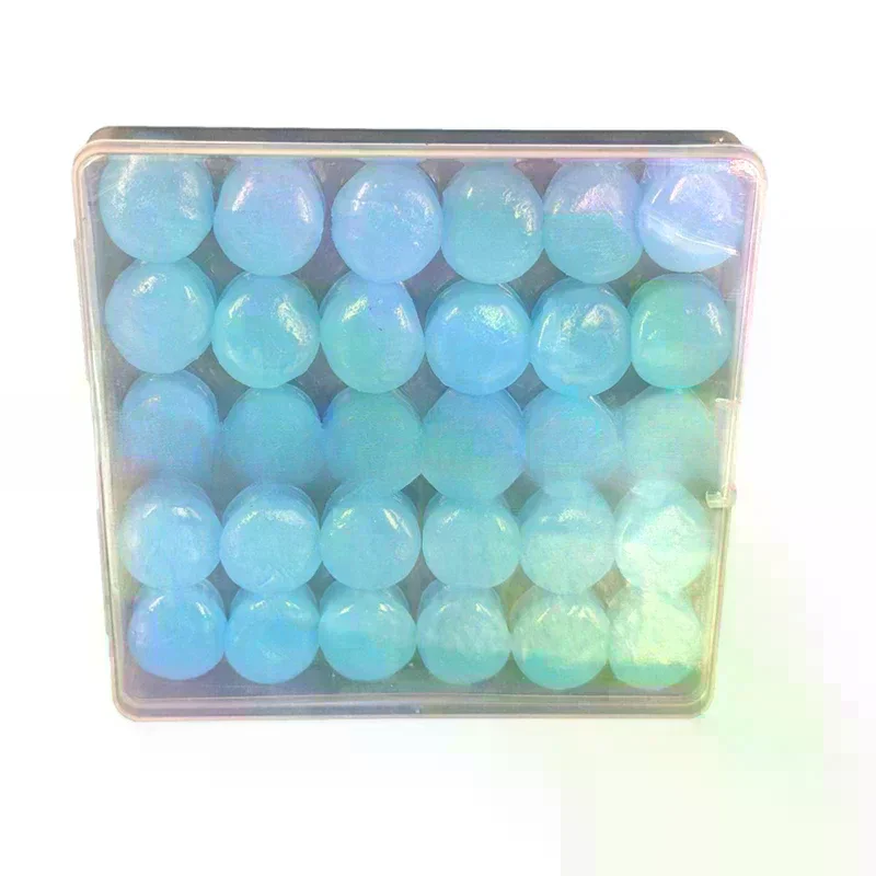 30pcs Silicone Ear Plugs Noise Reduction Sleep Anti Canceling Sound Insulation Earplug Protection Sleeping Reusable Ear Plugs