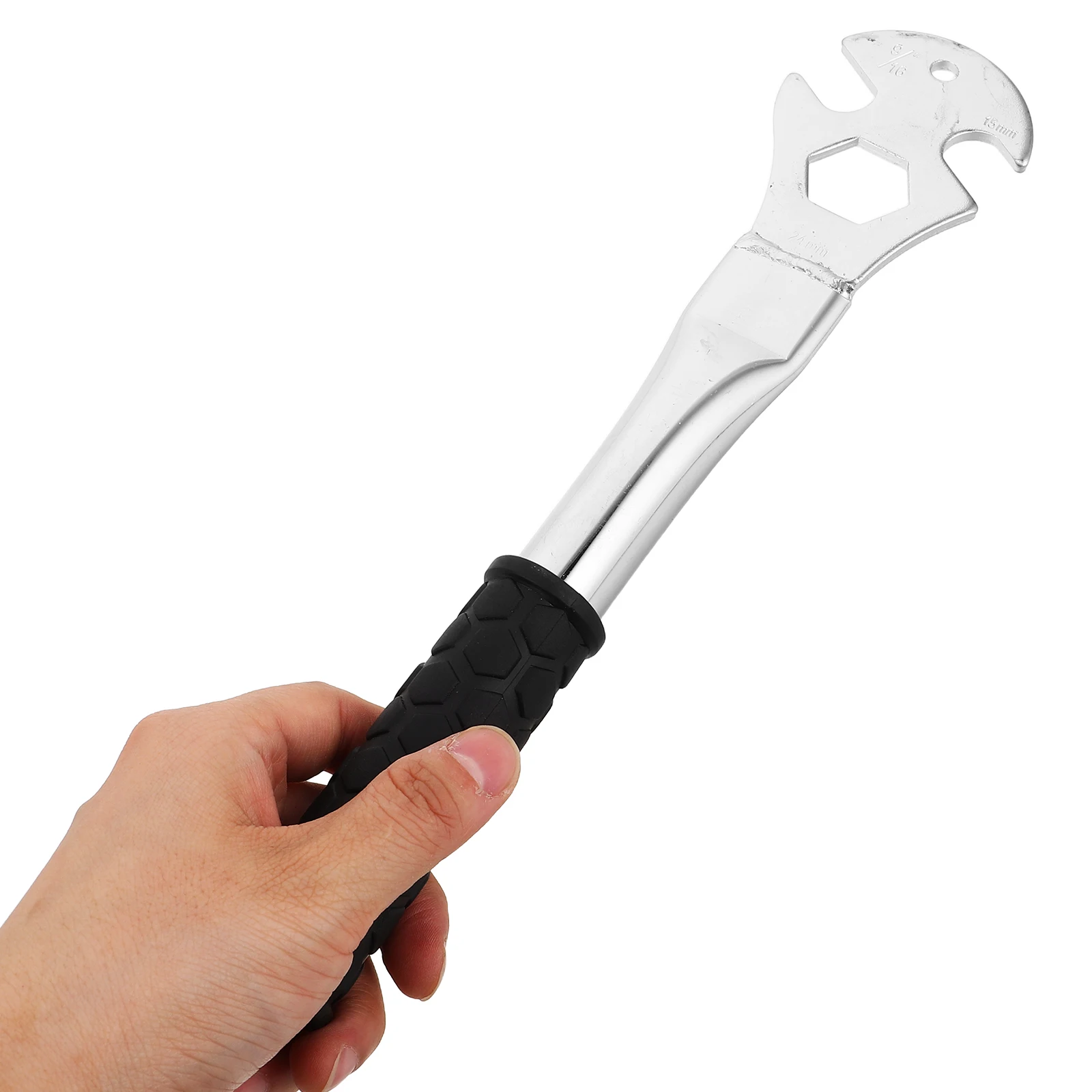 

1Set Bike Pedal Wrench Double Spanner Extra Long Handle Pedal Removal Tool Bicycle Repair Kit Mountain Road Bike