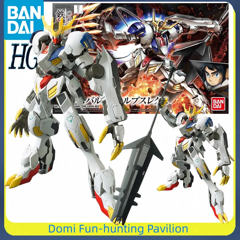 

Bandai Original HG 1/144 Mobile Suit Gundam Iron-Blooded Orphans Anime Figure ASW-G-08 Gundam Barbatos Lupus Rex Assembly Model
