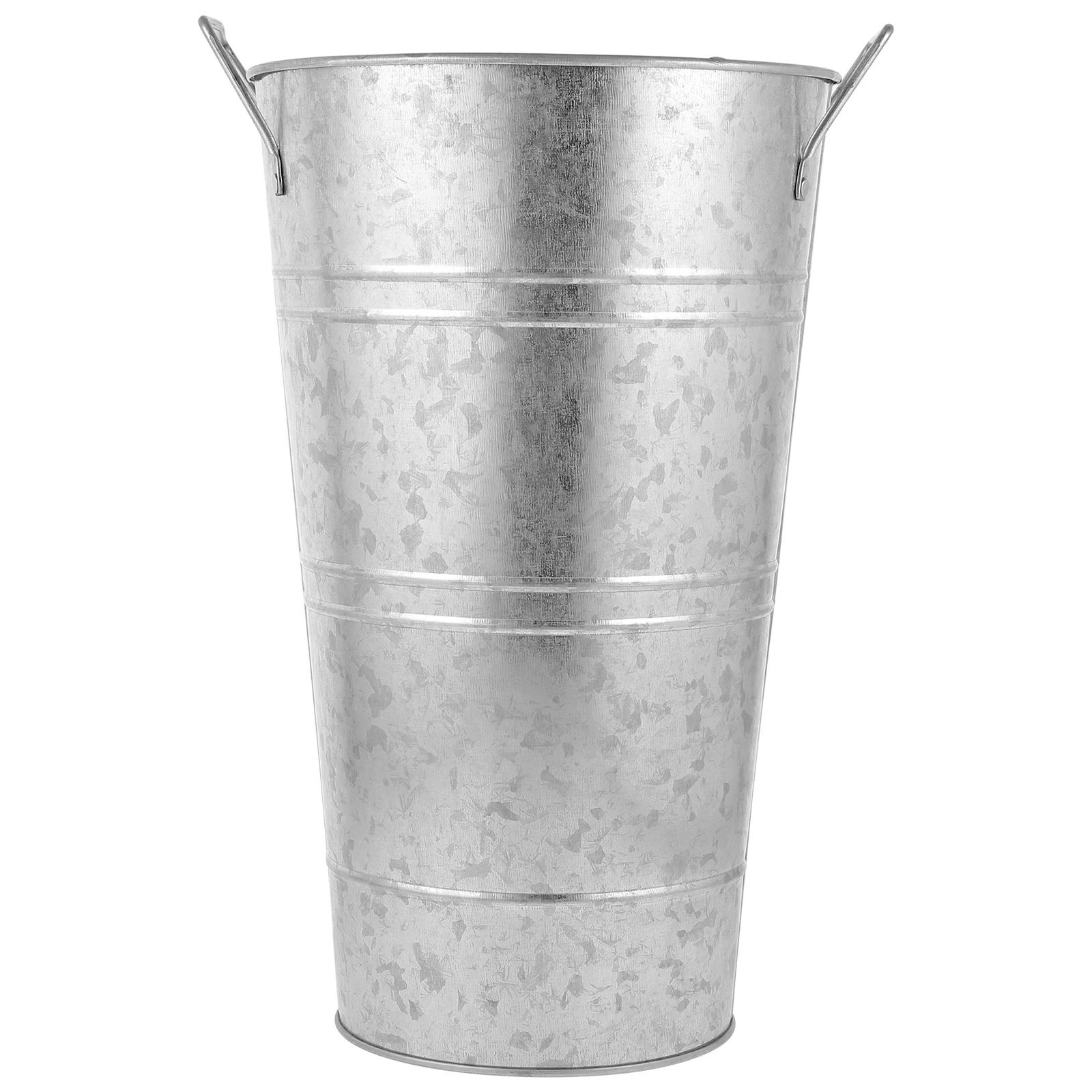 

Retro Iron Vase Vintage Flower Pot Strong Material Planter For Indoor Outdoor Use Iron Flower Bucket Planter Bucket